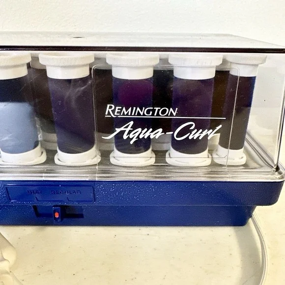Remington Aqua-Curl Hair Rollers - Blue and White - Picture 4 of 11